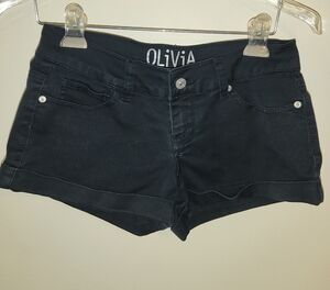 dELiA*s Olivia Black Jean Shorts